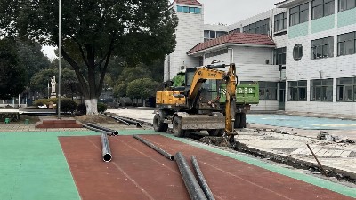 江陰市臨港實驗幼兒園北園改建項目-鋼絲網骨架管